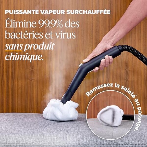 Découvrez l'efficacité du nettoyeur vapeur Dupray Neat : une puissance inégalée et une polyvalence exemplaire grâce à ses 17 accessoires. Idéal pour un nettoyage impeccable et rapide de votre intérieur.