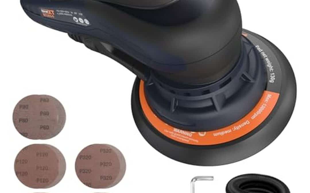 Test de la ponceuse excentrique MAXXT sans fil 2, 5mm polyvalente