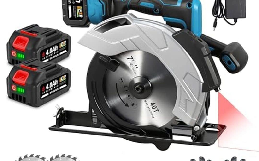 Test de la scie circulaire Onevan sans fil 1200W