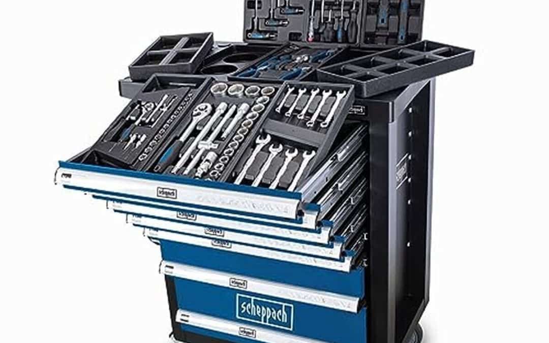 Test de la servante d'atelier Scheppach TW1100-70 : efficiente et mobile