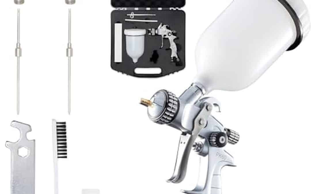 Test du pistolet à peinture BenBow PK60 HVLP : précision et performance
