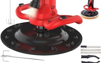 Test machine à lisser plâtre Murale 2880W 6 vitesses avec éclairage LED