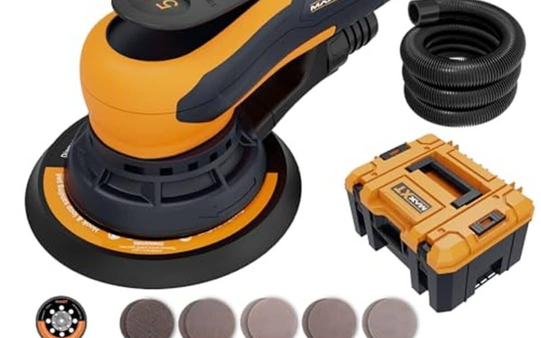 Test : ponceuse orbitale MAXXT 5, 0mm sans balais 350W