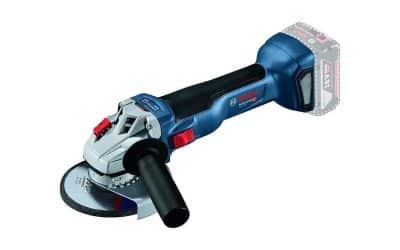 Test Bosch professional GWS 18V-10 : la meuleuse sans batterie performante