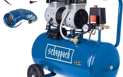 Test du compresseur Scheppach HC26Si : puissance silencieuse et sans entretien