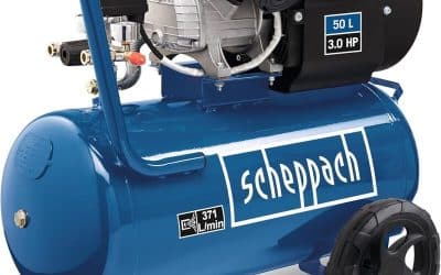 Test du compresseur Scheppach HC500 : puissance et efficacité
