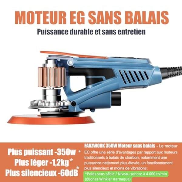 Découvrez notre test complet de la ponceuse excentrique Fanzwork. Analysez sa performance, sa polyvalence et ses performances pour vos travaux de ponçage. 