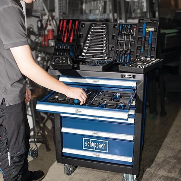 Découvrez notre test détaillé de la servante d'atelier Scheppach TW1000 : capacité 263 pièces, mobilité optimale et qualité professionnelle pour votre garage. 