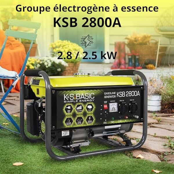 Découvrez notre test complet du groupe électrogène KSB 2800A : 2800W de puissance, performance, autonomie et fiabilité pour tous vos usages.