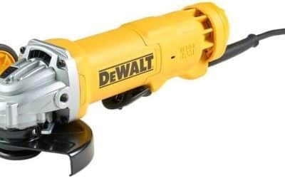 Test de la meuleuse Dewalt DWE4233-QS 1400W : puissance et confort