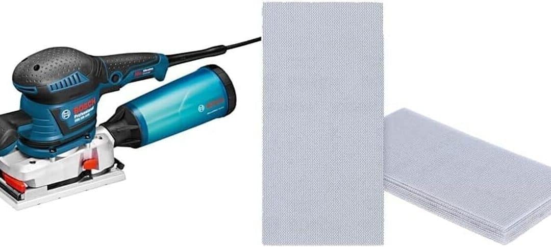 Test de la ponceuse bosch gss 230 ave 300w
