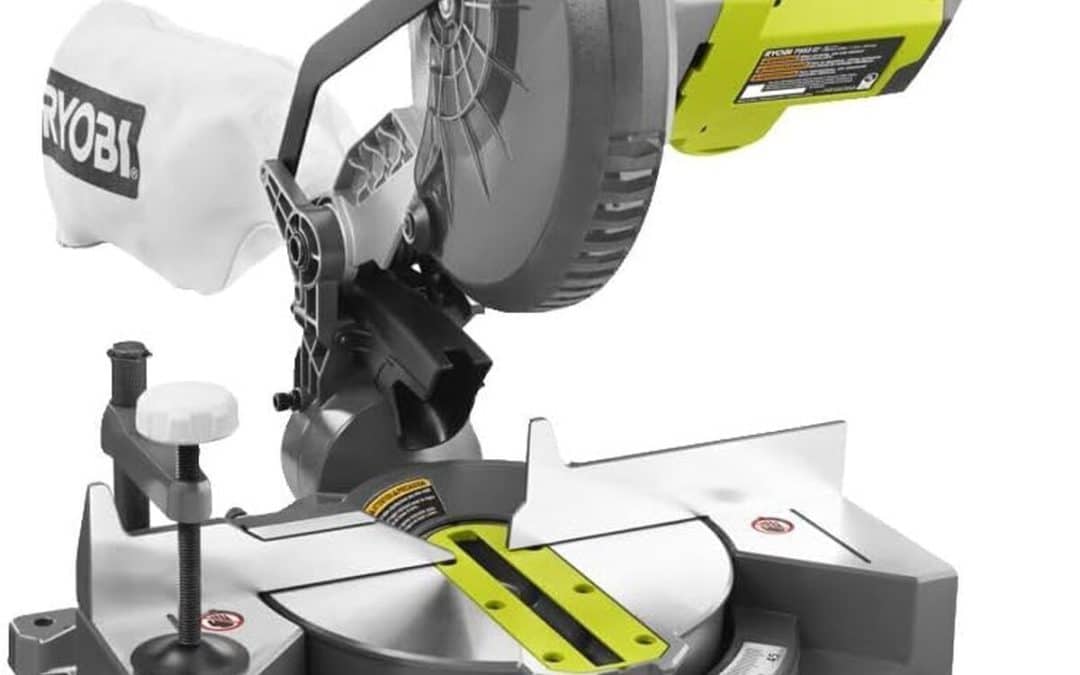Test De La Scie À Onglets Ryobi 18V ONE+ EMS190DC
