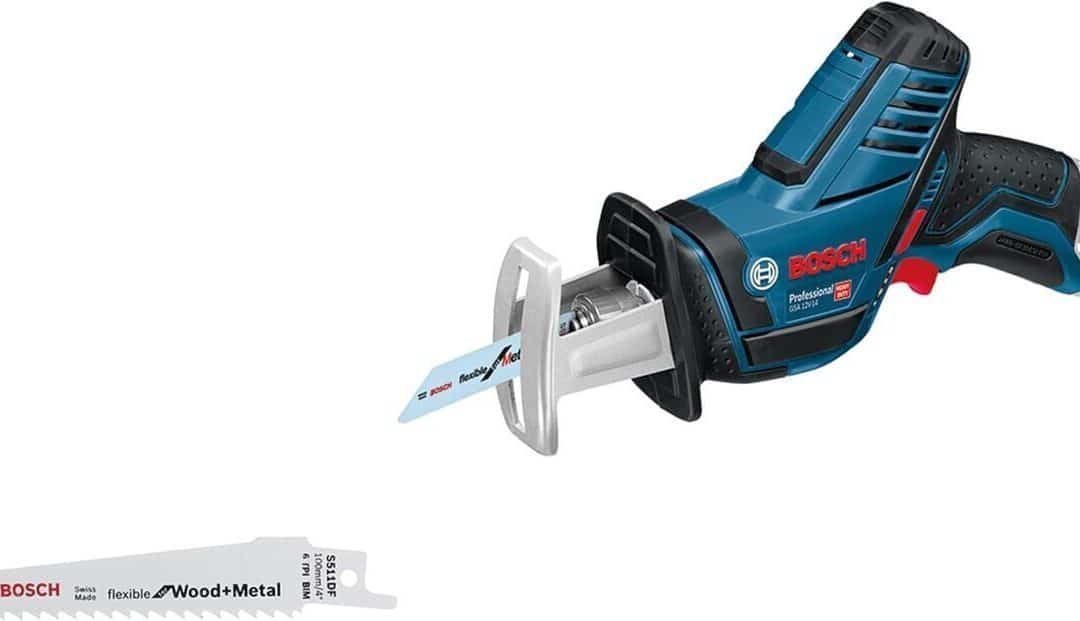 Test de la scie sabre sans-fil Bosch GSA 12V-14