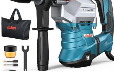 Test du marteau perforateur Eneacro SDS-Max 12J, puissance et polyvalence