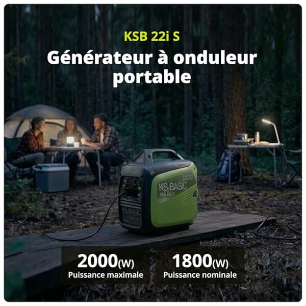 Découvrez notre test complet du générateur inverter KSB 22i S : performance, silenciosité et portabilité pour vos besoins en énergie nomade.
