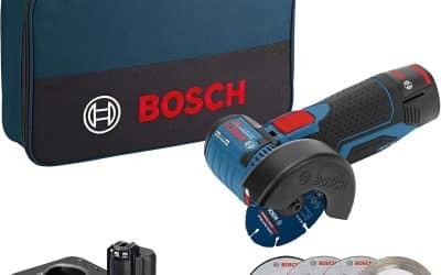Test Bosch GWS 12V-76 : meuleuse sans-fil ultra compacte