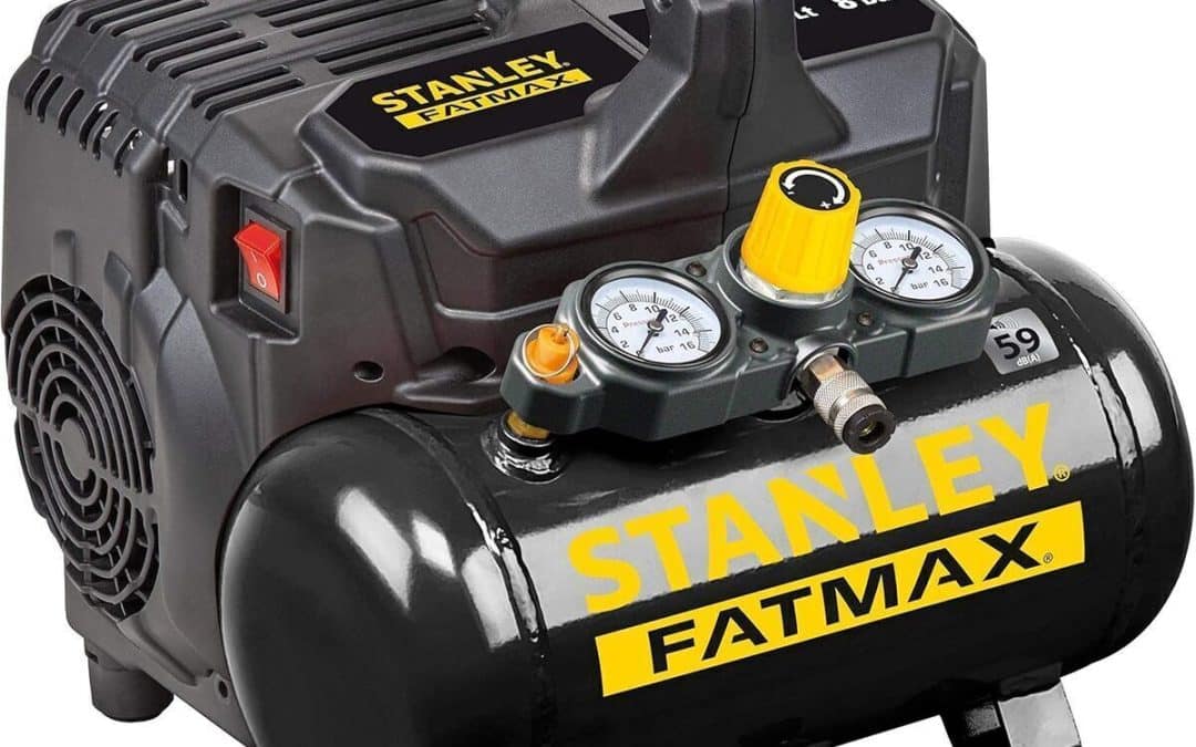Test : compresseur stanley fatmax dst 101/8/6 - performance et silence