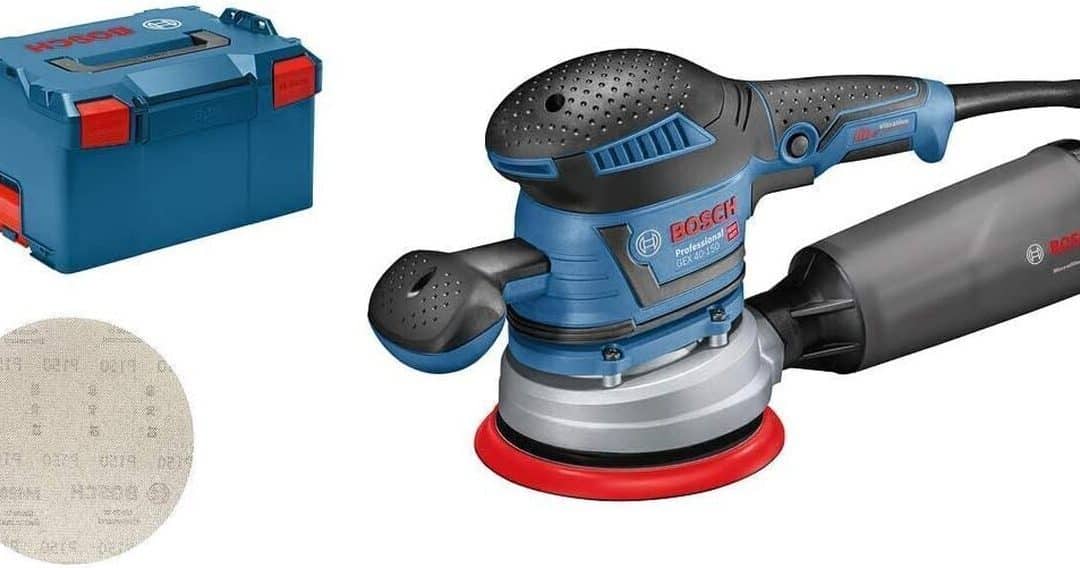 Test de la ponceuse excentrique Bosch GEX 40-150 : efficacité pro