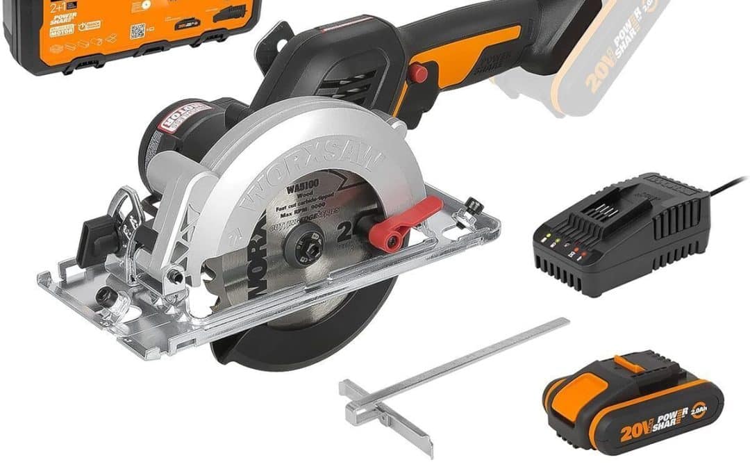Test de la scie circulaire sans fil WORX WX531 : puissance et polyvalence