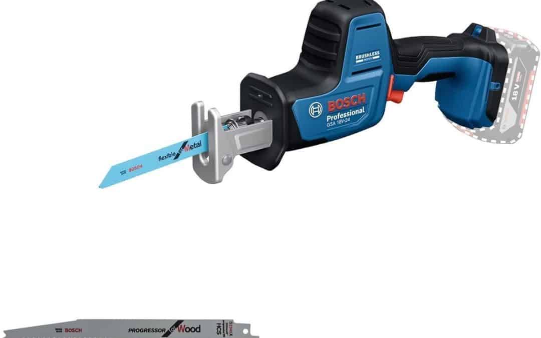 Test de la scie sabre sans-fil Bosch GSA 18V-24