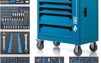 Test du chariot à outils NTG : 7 tiroirs et 252 pièces pratiques