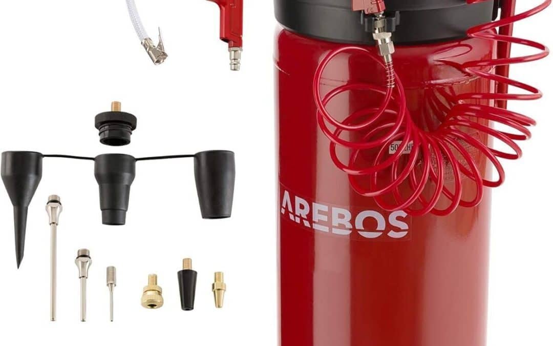 Test du compresseur d'air Arebos 50L sans huile