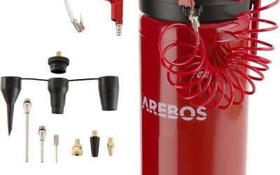 Test du compresseur d’air Arebos 50L sans huile