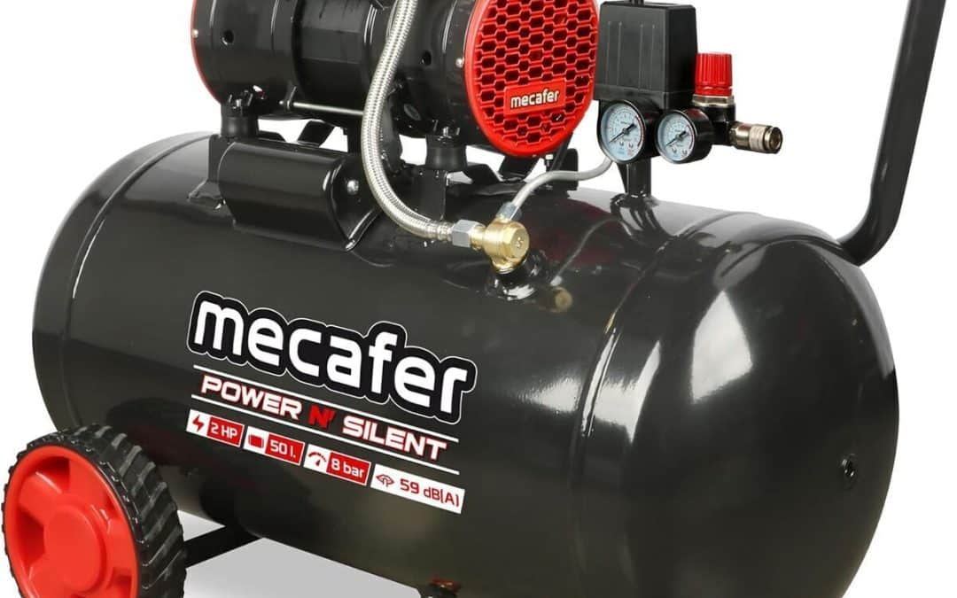 Test du compresseur silencieux Mecafer Power N Silent 2HP 50L