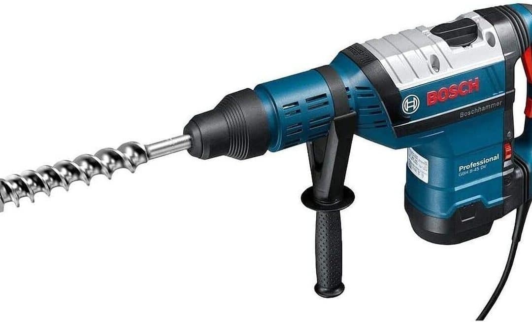 Test du perforateur Bosch Professional GBH 8-45 DV : puissance et précision