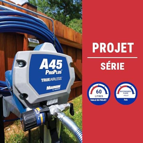 Découvrez notre test complet du pistolet à peinture Graco Magnum 17C245 ProPLUS : puissance, mobilité et efficacité pour vos travaux de peinture professionnels et domestiques. 