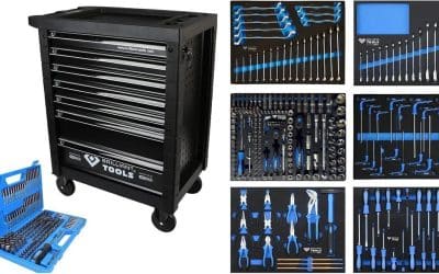 Test : brilliant Tools BT153473, chariot d’atelier 7 tiroirs et 473 outils