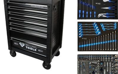 Test : chariot d’atelier Brilliant Tools BT153207 7 tiroirs et 207 outils