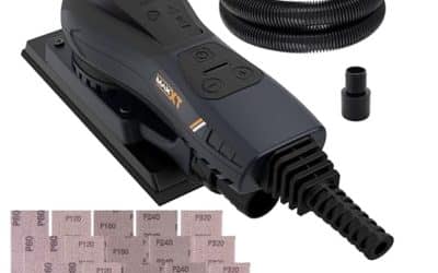 Test de la ponceuse orbitale électrique MAXXT : puissance 350W et faible vibration