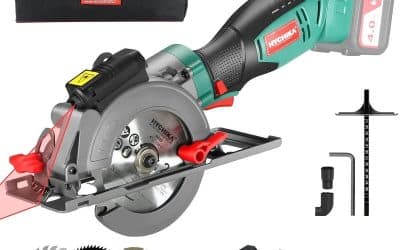 Test de la scie circulaire sans fil Hychika 18V, puissance et précision au rendez-vous