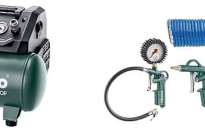 Test du compresseur Metabo Basic 160-6 W OF : puissance et polyvalence