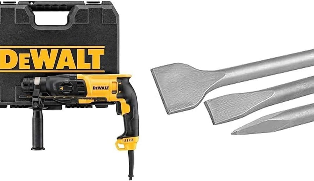 Test du perforateur DeWalt D25133K : puissance et efficacité