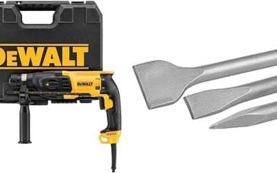 Test du perforateur DeWalt D25133K : puissance et efficacité
