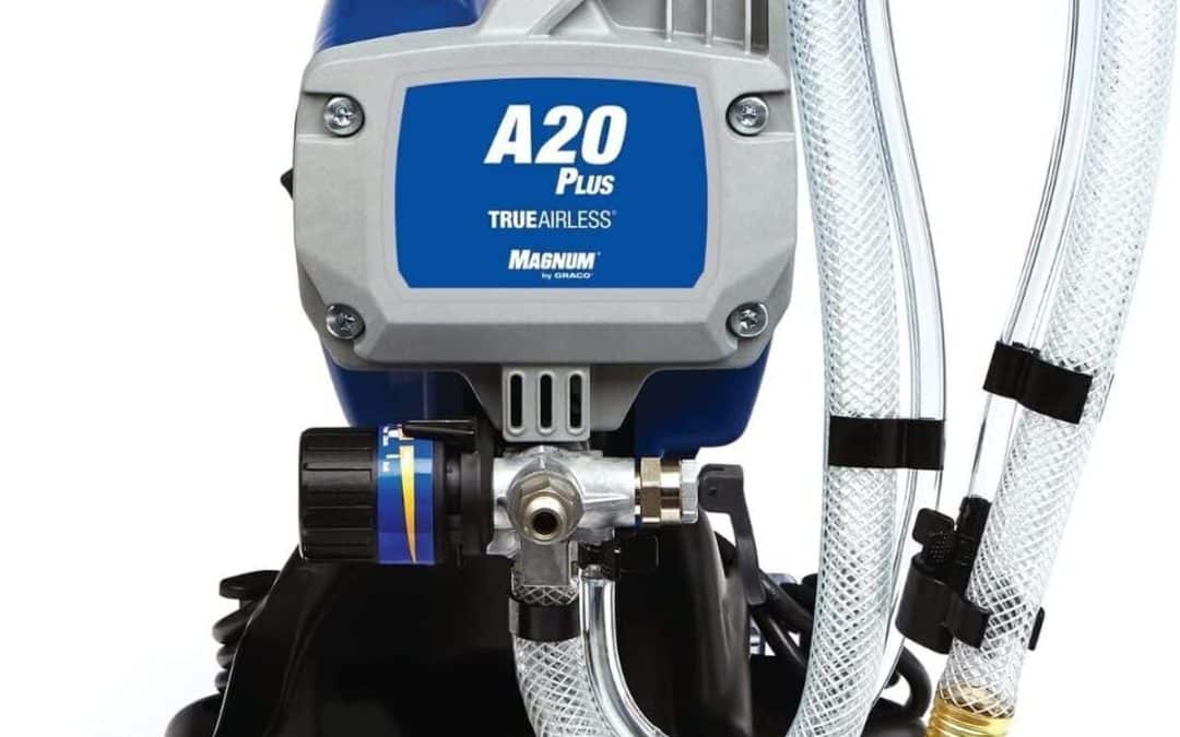 Test du pistolet à peinture airless Magnum Graco 17C243