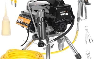 Test du pistolet à peinture Wabrotech WT20i airless : puissance et performance