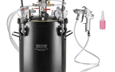 Test du réservoir de peinture 30 L Vevor : efficacité et précision