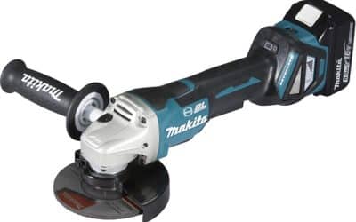 Test : meuleuse d&rsquo;angle Makita DGA517RTJ 18V LXT 125 mm