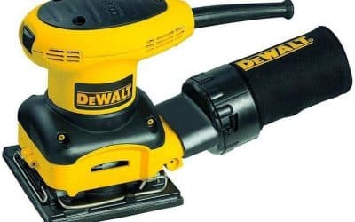 Test : ponceuse vibrante orbitale 230W DeWalt D26441