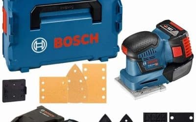 Test : ponceuse vibrante sans fil Bosch GSS 18V-10