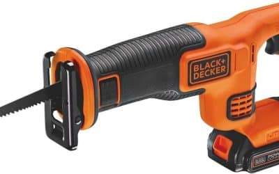 Test : scie sabre sans fil BLACK+DECKER BDCR18E1-QW 18V