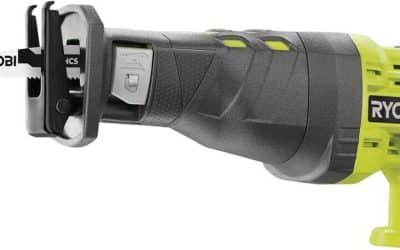 Test : scie sabre sans fil Ryobi R18RS-0 18V, idéale pour la démolition