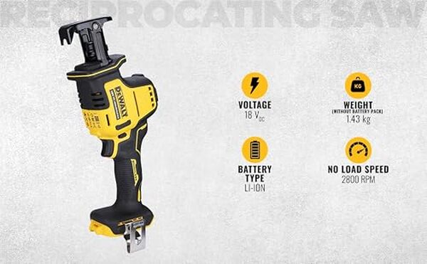 Découvrez notre test complet de la scie sabre compacte Dewalt XR 18V DCS369N-XJ : performances, avantages et verdict d'experts pour bien choisir votre outil.