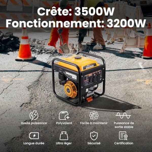 Découvrez le groupe électrogène maXpeedingrods 3500W : léger, silencieux et idéal pour équiper votre maison et vos sorties camping. Avis complet et caractéristiques. 