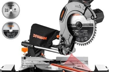 Test : dovaman DMS01A, scie à onglet radiale 2000W avec laser et 3 lames