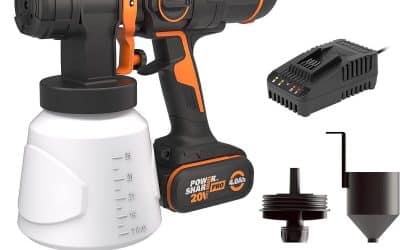 Test du pistolet à peinture sans fil WORX WX020 : puissance et praticité