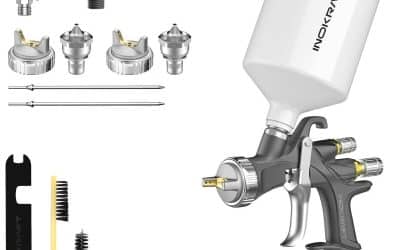 Test du pistolet InoKraft D1 LVLP : précision et facilité d&rsquo;utilisation pour peinture